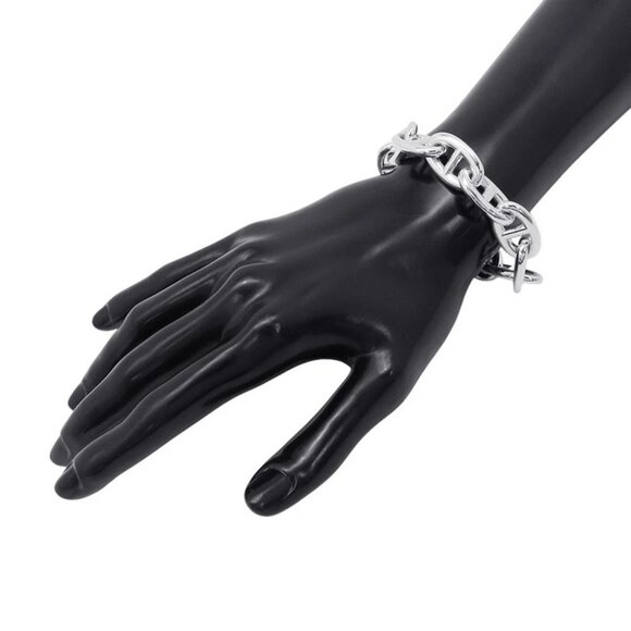 HERMES Chaine d'Ancre Bracelet 11 frames Size TGM SV925 - Picture 9 of 10